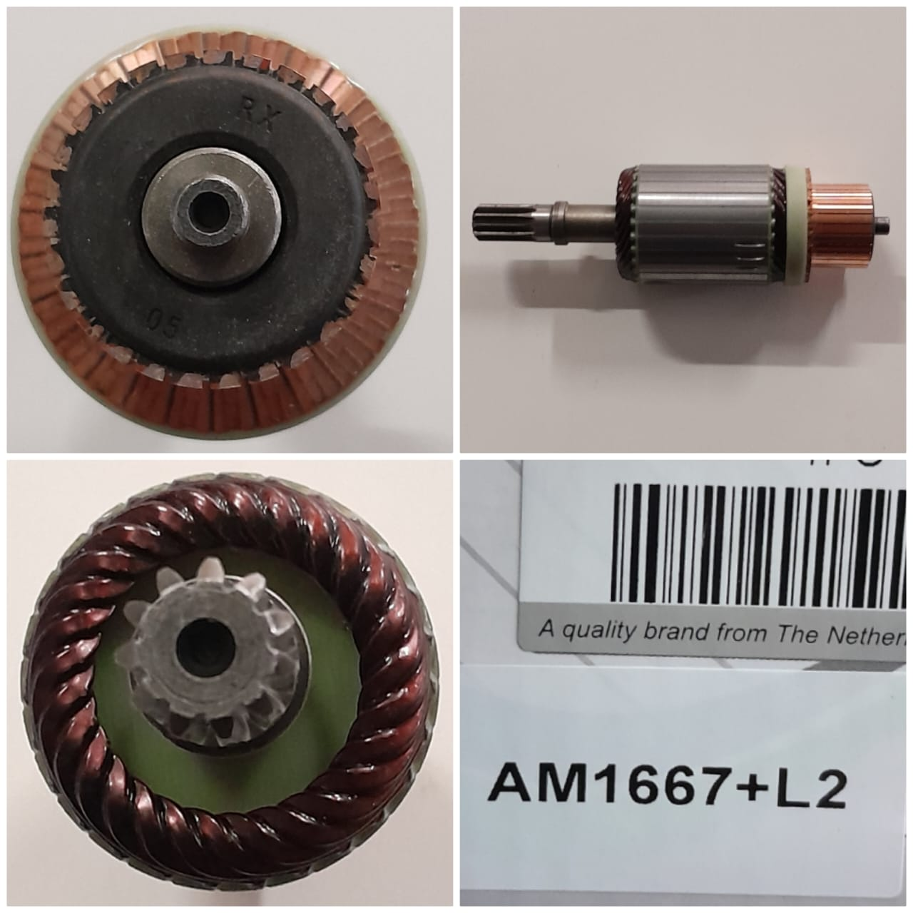 AM1667+L2- NSSN TD27 12V ARMATURE