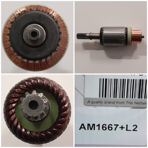 [AM1667+L2] AM1667+L2- NSSN TD27 12V ARMATURE