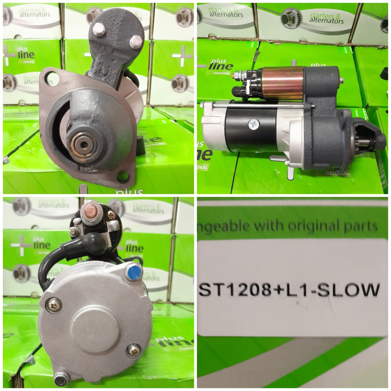 ST1208+L1-SLOW-CNA 12V 11T 4.2KW SLOW TYPE 2B/LHO STARTER