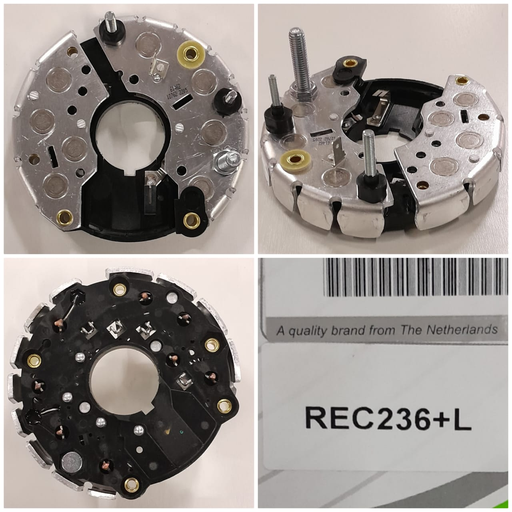 [REC236+L] REC236+L-BSH 60-90A 120MM 3BOLT+1PIN RECTIFIER