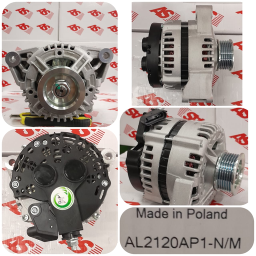 [AL2120AP1-N/M] AL2120AP1-N/M-CNA AOBO HOWO 24V 70A 2P LONG EAR V TYPE ALTERNATOR 