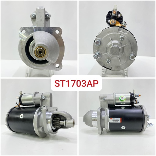 [ST1703AP] ST1703AP-PERKIN JCB 12V 10T FAT LHO STARTER MOTOR   
