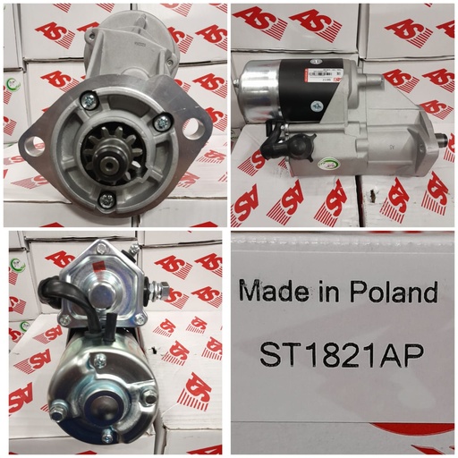 [ST1821AP] ST1821AP-TOYOTA FORKLIFT ND 12V 11T STARTER MOTOR