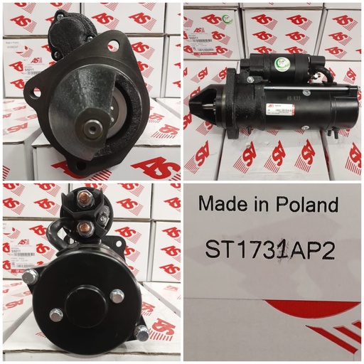 [ST1731AP2] ST1731AP2-PERKIN ISKRA 12V 9T RHO 4KW STARTER