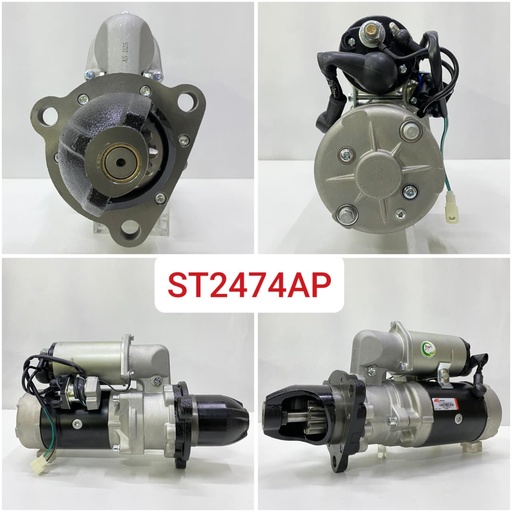 [ST2474AP] ST2474AP-KOMATSU S6D125 OEM 24V 11T STARTER MOTOR