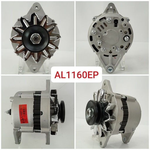 [AL1160EP] AL1160EP-FORKLIFT HITACHI OM 4FF 12V 50A B/GRIP ALTERNATOR