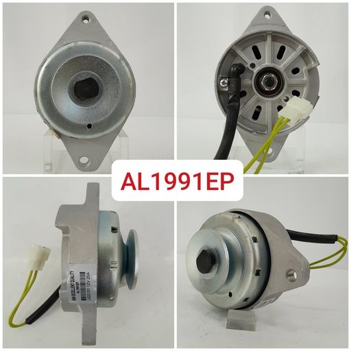 [AL1991EP] AL1991EP-YANMAR 12V 20A STR EAR SMALL MAG 2W ALTERNATOR