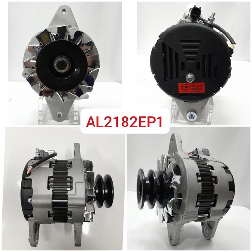 [AL2182EP1] AL2182EP1-HINO J08C 24V 80A 4P GREY GRIP ALTERNATOR  
