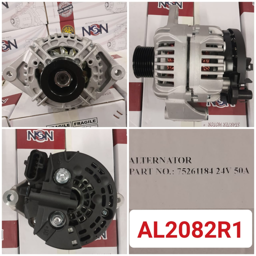 [AL2082R1] AL2082R1-NEW HOLLAND 24V 50A 8PK 5P LONG BIG ALTERNATOR