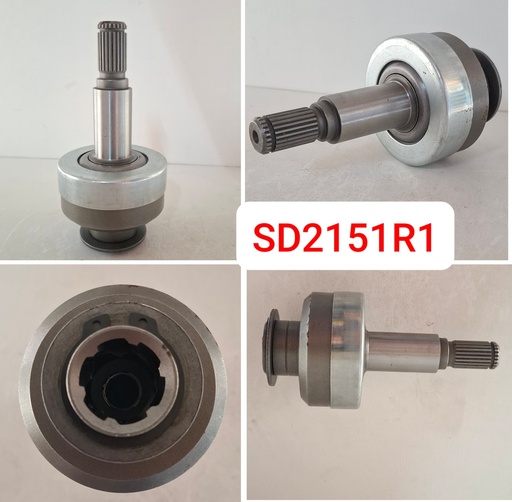 [SD2151R1] SD2151R1-38MT/39MT 6SP 23T 25MM SHAFT 144MM LENGTH CLUTCH ASSEMBLY