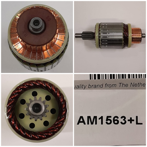 [AM1563+L] AM1563+L-MITS CANTER 4D33 12V 13SP ARM+BEARING