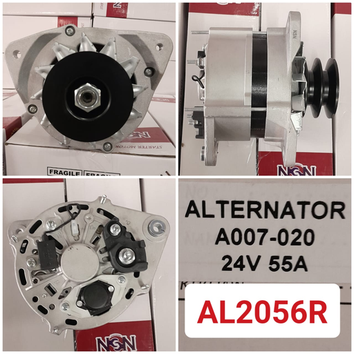[AL2056R] AL2056R-CT 24V 55A LHE 2V ALTERNATOR