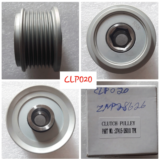 [CLP020R] CLP020R- TOYOTA COROLLA/LC 7PK CLUTCH PULLEY
