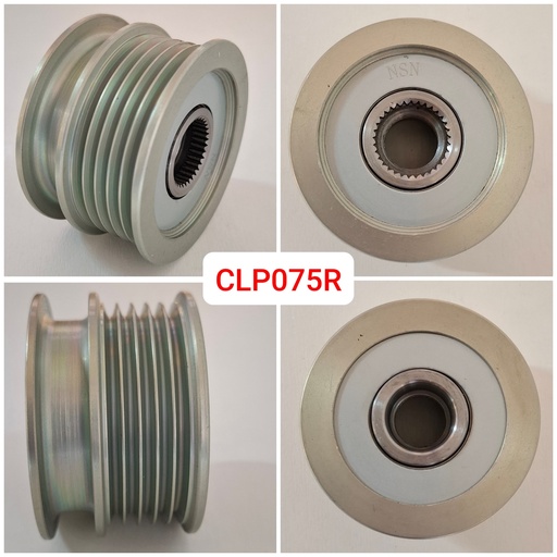 [CLP075R] CLP075R-VOLKSWAGEN/AUDI 5PK CLUTCH PULLEY