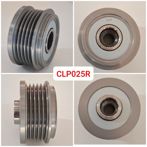 [CLP025R] CLP025R-TOYOTA RAV4 5PK CLUTCH PULLEY