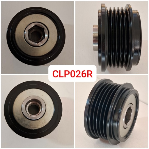 [CLP026R] CLP026R-TOYOTA COROLLA 5PK CLUTCH PULLEY