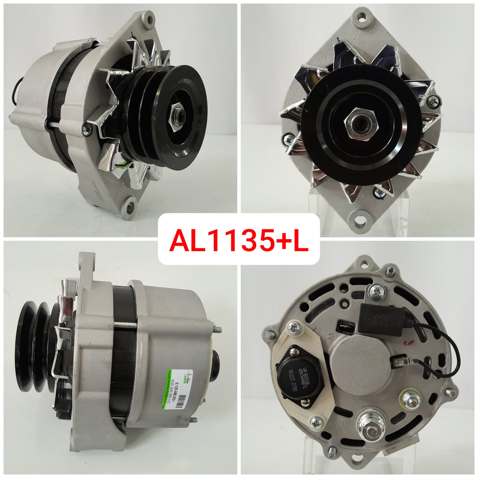 AL1135+L-DTZ I 12V 65A 2EAR 2V PULLEY ALTERNATOR