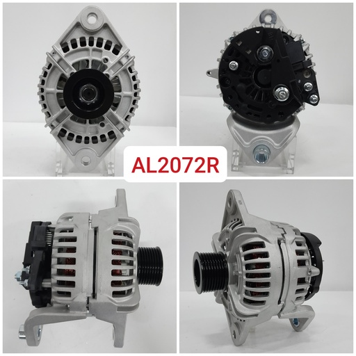 [AL2072R] AL2072R-CT 24V 120A D/F 8PK 2 BOLT REGULATOR ALTERNATOR (B 13B)