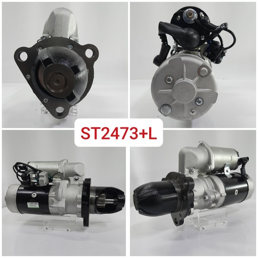 [ST2473+L] ST2473+L- KOMATSU S6D125 OEM 24V 12T PC300 STARTER