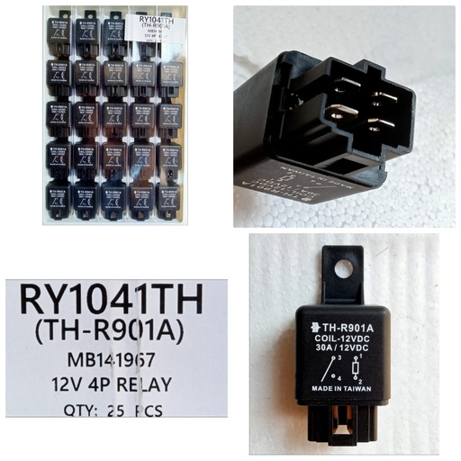 [RY1041TH] RY1041TH-HARNESS RELAY 12V/4PIN FOR MITSUBISHI