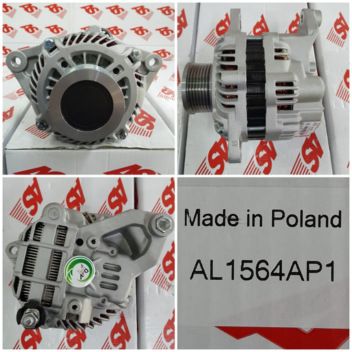 [AL1564AP1] AL1564AP1-NSSN URVN 12V 90A 3P CLUTCH PUL. LHE ALTERNATOR