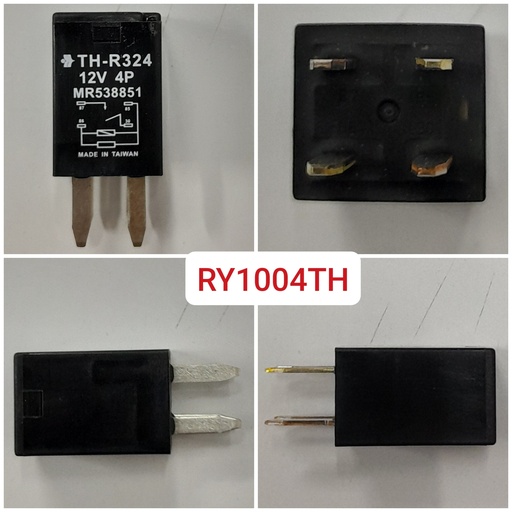 [RY1004TH] RY1004TH-MICRO LONG ECM RELAY 12V/4PIN NORMAL OPEN