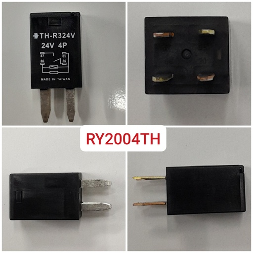 [RY2004TH] RY2004TH-MICRO LONG ECM RELAY 24V/4PIN NORMAL OPEN