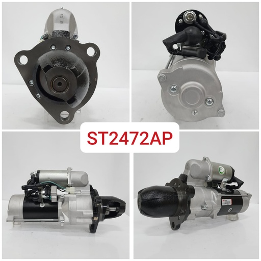 [ST2472AP] ST2472AP-KOMATSU 24V 12T MED STARTER+SAFETY SWITCH