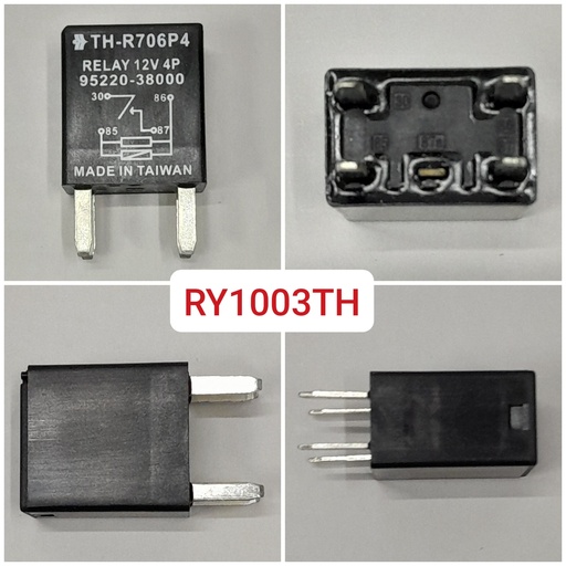 [RY1003TH] RY1003TH-MICRO SHORT ECM RELAY 12V/4P NORMAL OPEN