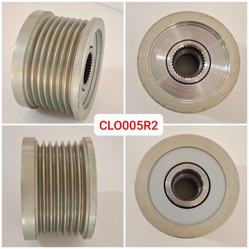 [CLP005R2] CLP005R2-MITS CANTER/IVECO INDIAN 7PK CLUTCH PULLEY