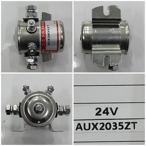 [AUX2035ZT] AUX2035ZT-  24V SILVER ROUND 4 POINT SAFETY SWITCH  