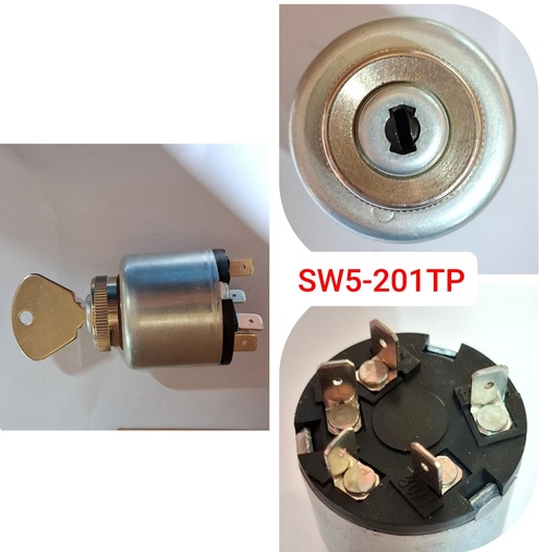 [SW5-201TP] SW5-201TP-TRACTROS 5PIN IGNITION SWITCH