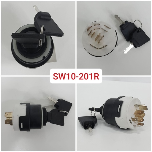 [SW10-201R] SW10-201R-JCB/CAT 4T BIG 6T SMALL IGNITION SWITCH
