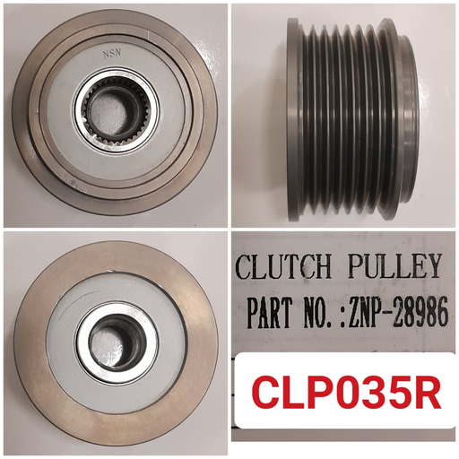 [CLP035R] CLP035R-NSSN NVRA 7PK CLUTCH PULLEY      