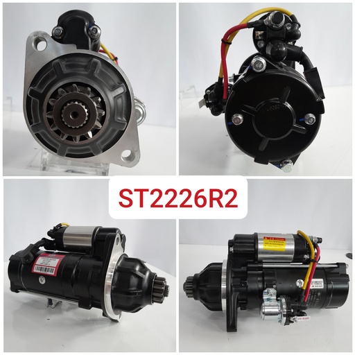 [ST2226R2] ST2226R2-CNA XICHAI 24V 12T BLACK 6D14 TYP 78MM LONG STARTER