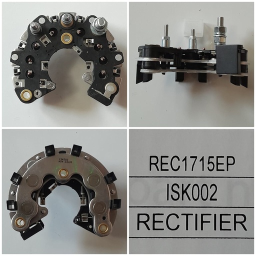 [REC1715EP] REC1715EP-JCB 3CX WITH TRIO RECTIFIER PLATE