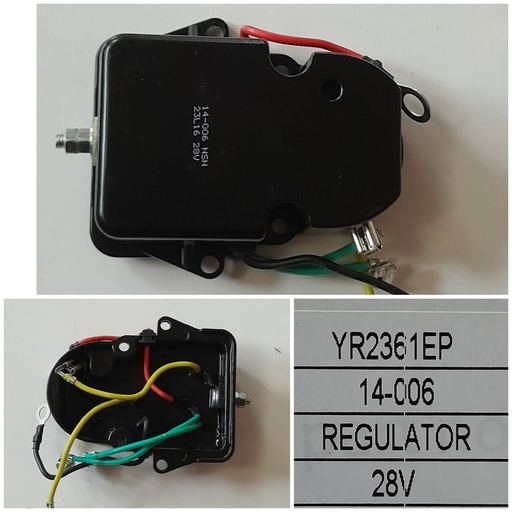 [YR2361EP] YR2361EP-LEECE NEVILLE 24V B+6W+1BOLT REGULATOR
