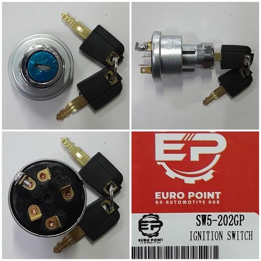 [SW5-202EP] SW5-202EP- IGNITION SWITCH FOR CAT, 5PIN, FOR E200B