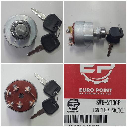[SW6-210EP] SW6-210EP- IGNITION SWITCH CHINA TYPE SW2,6PIN