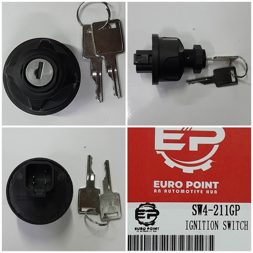 [SW4-211EP] SW4-211EP- IGNITION SWITCH FOR BOBCAT 4 NIDDLE  PIN