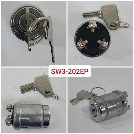 [SW3-202EP] SW3-202EP-UNIVERSALL SMALL 3 BOLT IGNITION SWITCH