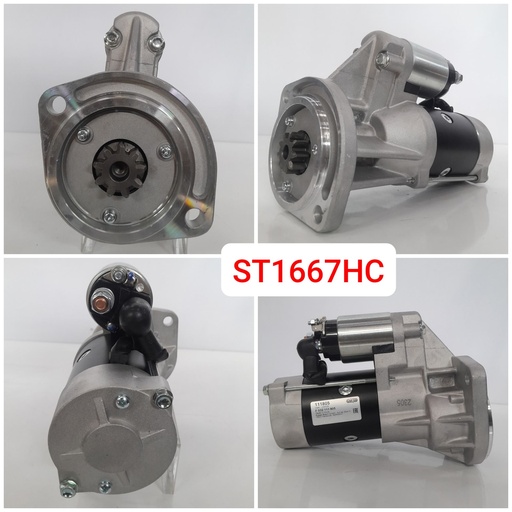 [ST1667HC] ST1667HC-NSSN TD27 12V 9T STARTER MOTOR