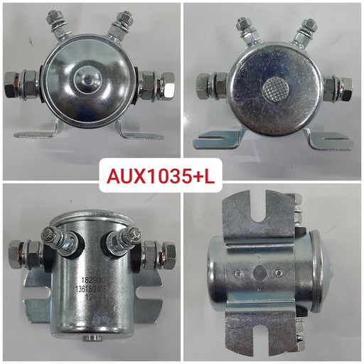 [AUX1035+L] AUX1035+L-12V SILVER ROUND 4 POINT SATETY SOLENOID SWITCH