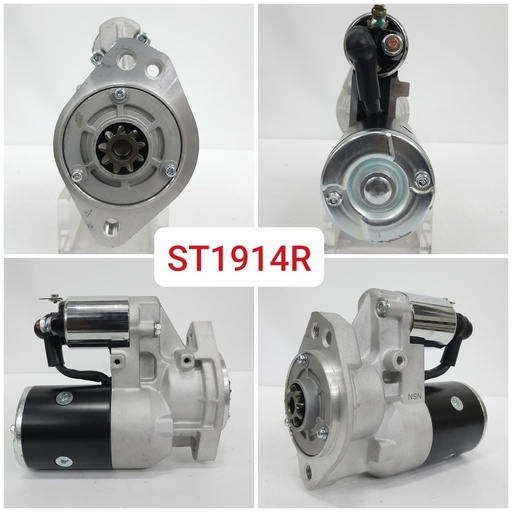 [ST1914R] ST1914R-*YANMAR 12V 9T CCW 2B TOP AND 1 BOLT DOWN 1/7 OPEN STARTER MOTOR