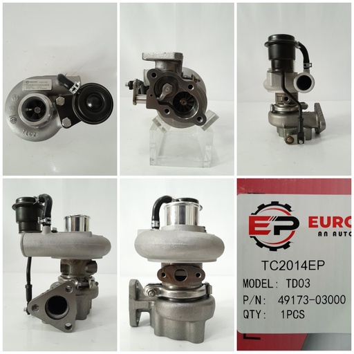 [TC2014EP] TC2014EP -KUBOTA TURBOCHARGER TD025M-05C-2.8