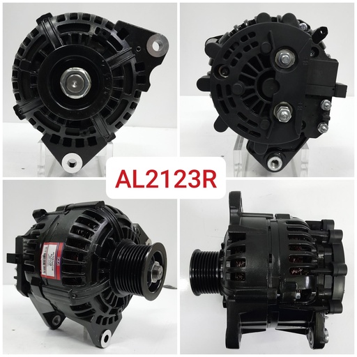 [AL2123R] AL2123R- CNA PST YUTONG BUS 24V 120A 8PK BLACK 2B BACK ALTERANTOR