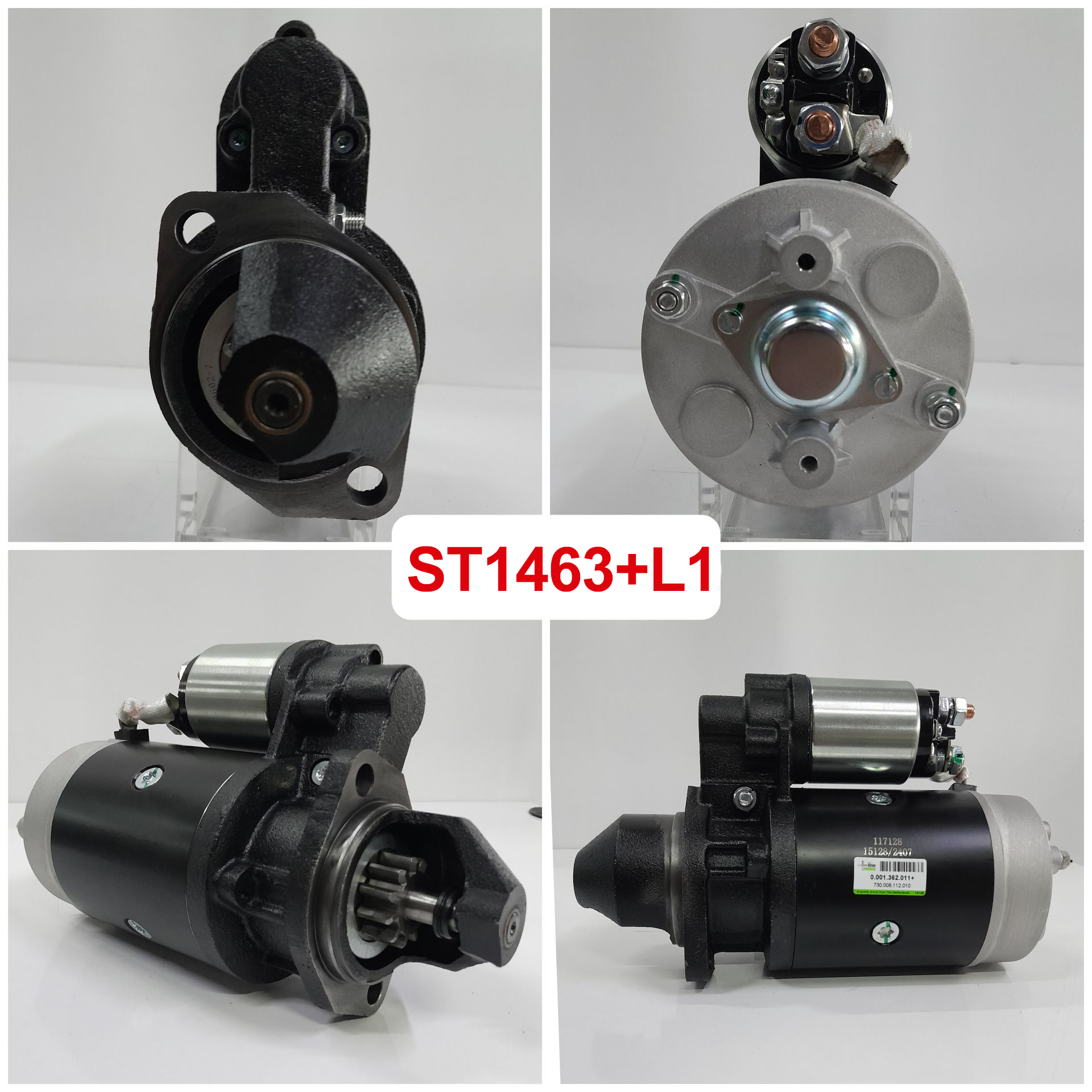 ST1463+L - UNIV. HATZ 12V 11T 2B LHO 2.4KW S/BODY STARTER