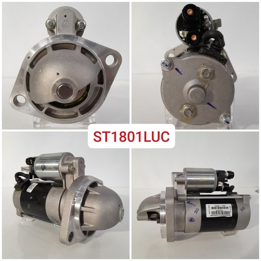 [ST1801LUC] ST1801LUC-IND.GENSET 12V 9T 2B 1.9KW STARTER MOTOR