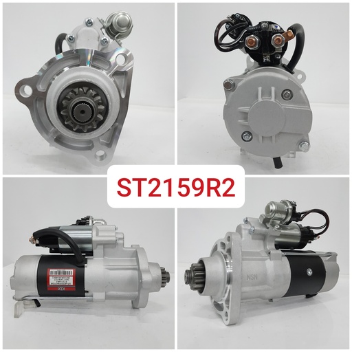 [ST2159R2] ST2159R2-CUMMINS PREST 6CT 24V 12T 46MM STARTER MOTOR