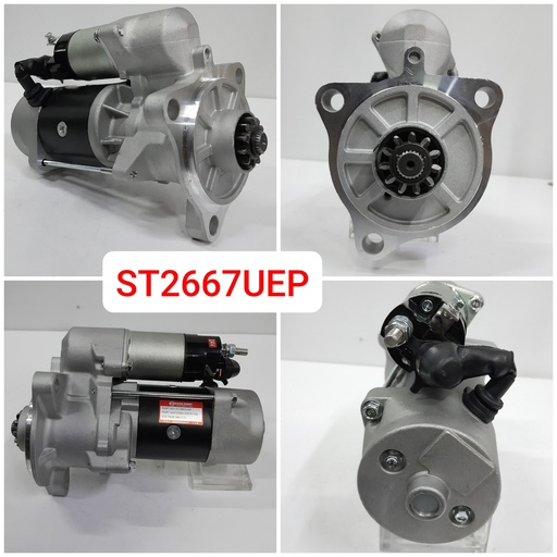 [ST2667UEP] ST2667UEP-NSSN FE6 N/M OEM 24V 11T STARTER MOTOR